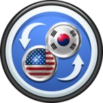 english to korean translator android application logo